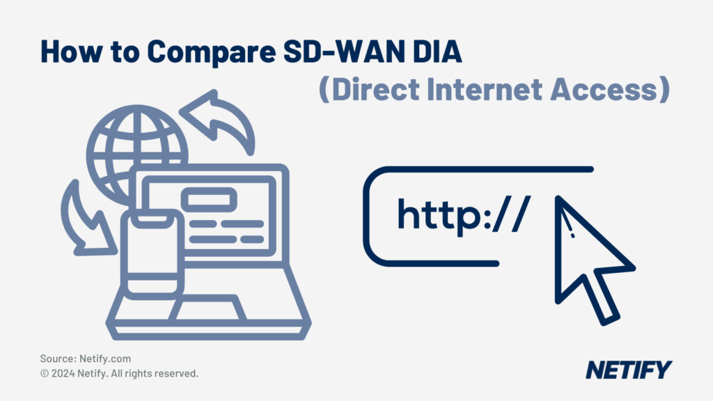 How to compare SD-WAN Direct Internet Access (DIA)