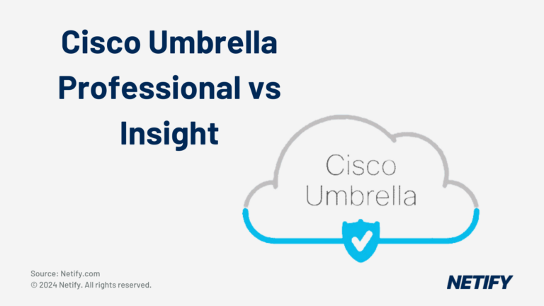 Cisco Umbrella Professional vs Insight