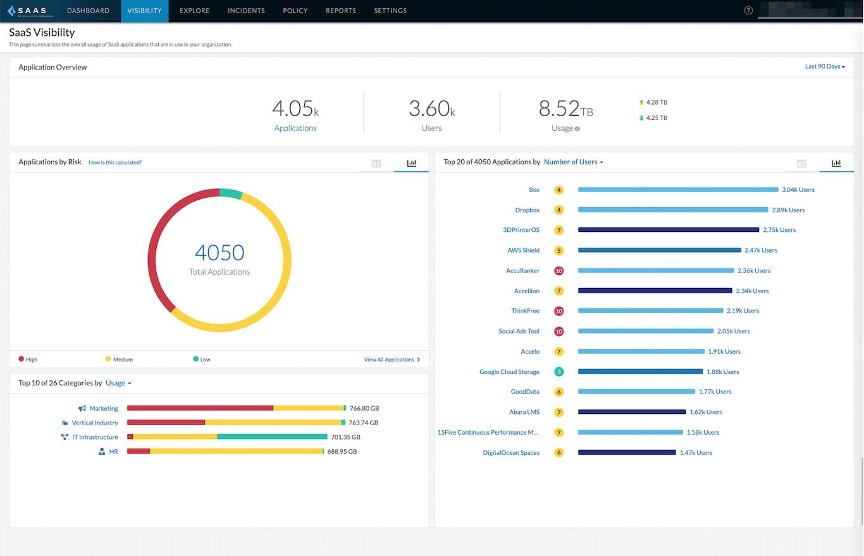 Palo Alto CASB Product Page