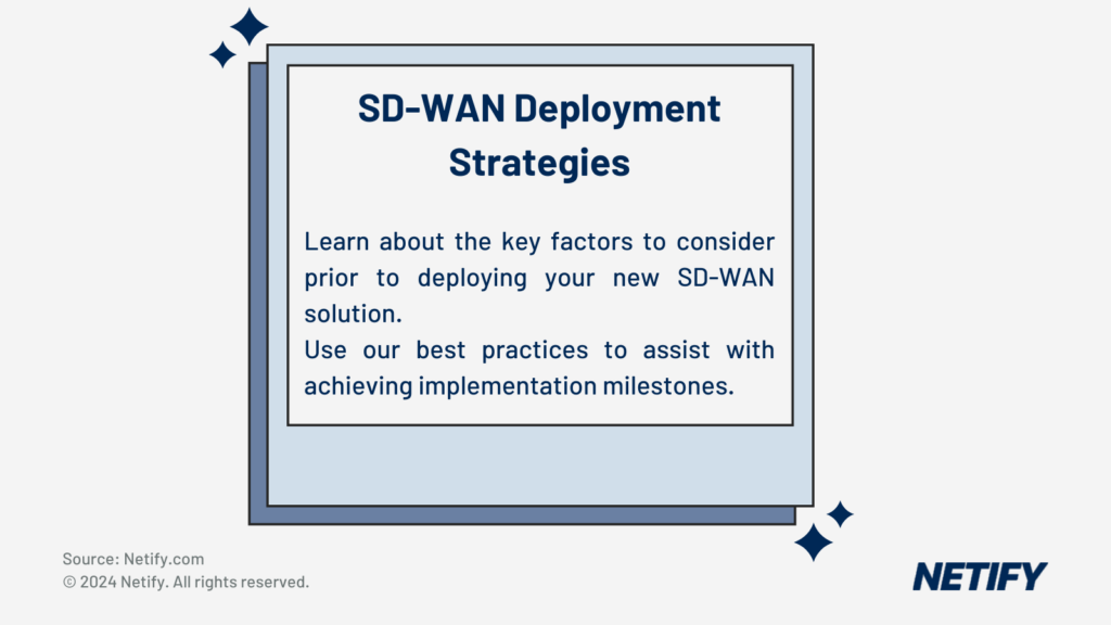 SD-WAN Deployment Strategies