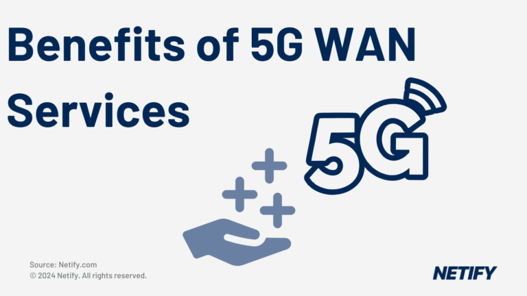 Benefits of 5G WAN Services